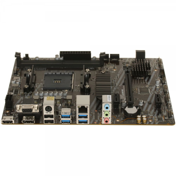 Материнская плата MSI A520M PRO A520, AM4, 2*DDR4, 1*PCIEx16, 2*PCIEx1, 1*M.2, 6*USB3.2Gen1, 6*USB2.0, 4*SATA3.0, 1G, VGA, DP, HDMI, M-ATX, RTL