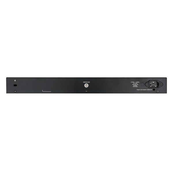 Коммутатор D-Link DGS-1250-28XMP/A1A L2 Smart Switch with 24 10/100/1000Base-T ports and 4 10GBase-X SFP+ ports (24 PoE ports 802.3af/802.3at (30 W), PoE Budget 370W), {5} (443008)