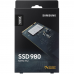 Твердотельный накопитель SSD Samsung 980 M.2 2280 Твердотельный накопитель SSD Samsung 980 M.2 2280 MZ-V8V500BW 500GB Client SSD PCIe Gen3x4 with NVMe, 3100/2600, IOPS 400/470K, MTBF 1.5M, 3D NAND TLC, 300TBW, 0,33DWPD, RTL