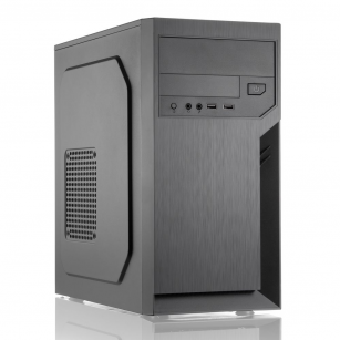 Корпус FoxLine Case Foxline FL-702 |FL-702-FZ450| , mATX, 1x5.25EXT, 1x3.5EXT, 2x3.5INT, 2xUSB2.0, HDA, w/o FAN, |FL-702-FZ450| w/450W ATX PSU, w/1.2m EU pwr cord, (970597)