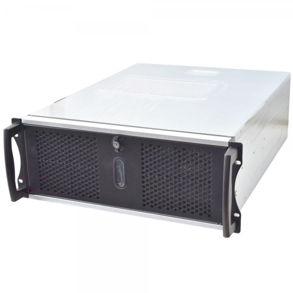 Корпус Chenbro Bad Pack RM41300H12*13729 For Tesla GPU (можно установить 4шт Tesla/Quadro), MB 12"x13", 3x5.25"+2x3.5"+4x Internal 3.5"+Slim ODD, 120mm FAN, wo PSU