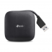 Концентратор TP-LINK UH400 4-портовый USB 3.0,1 разъём USB 3.0, 4 порта USB 3.0, встроенный кабель с разъёмом USB, компактный дизайн, plug & play, не требуется адаптера, (091477), {80}
