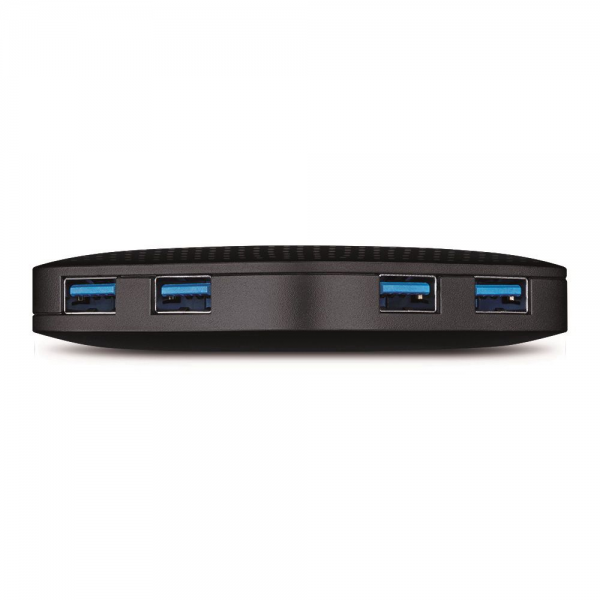 Концентратор TP-LINK UH400 4-портовый USB 3.0,1 разъём USB 3.0, 4 порта USB 3.0, встроенный кабель с разъёмом USB, компактный дизайн, plug & play, не требуется адаптера, (091477), {80}