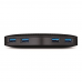 Концентратор TP-LINK UH400 4-портовый USB 3.0,1 разъём USB 3.0, 4 порта USB 3.0, встроенный кабель с разъёмом USB, компактный дизайн, plug & play, не требуется адаптера, (091477), {80}