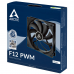 Вентилятор корпусной ARCTIC Cooling F12 PWM PST (Black) - retail (ACFAN00200A) (702966)