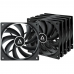 Вентилятор корпусной ARCTIC Cooling F12 Value pack Black (5pc) (ACFAN00248A) (703291) {12}