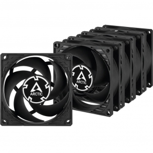 Вентилятор корпусной ARCTIC Cooling P8 Value Pack (Black/Black) (5pc)  (ACFAN00153A) (702065)