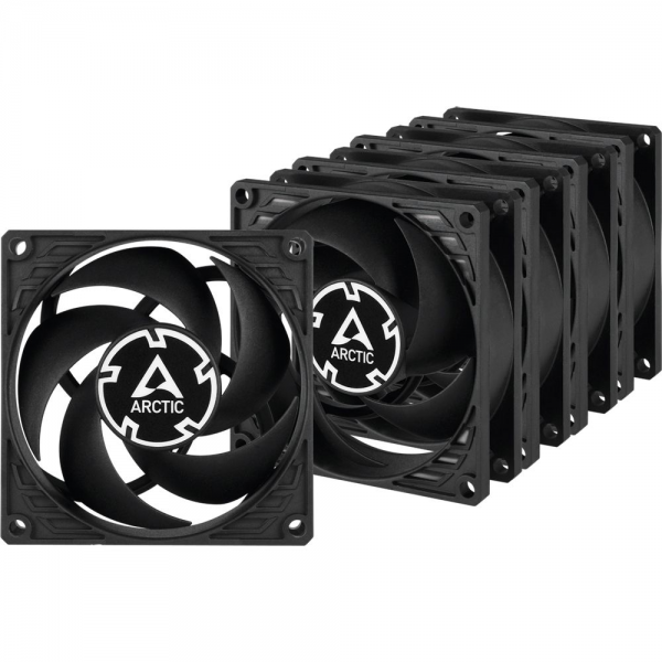 Вентилятор корпусной ARCTIC Cooling P8 Value Pack (Black/Black) (5pc) (ACFAN00153A) (702065)