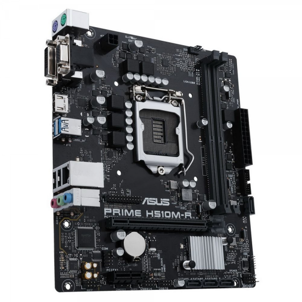 Материнская плата ASUS PRIME H510M-R-SI LGA1200 mATX 2xDDR4 PCIEx16 PCIEx1 HDMI DVI VGA {10} (299394)