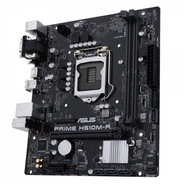 Материнская плата ASUS PRIME H510M-R-SI LGA1200 mATX 2xDDR4 PCIEx16 PCIEx1 HDMI DVI VGA {10} (299394)