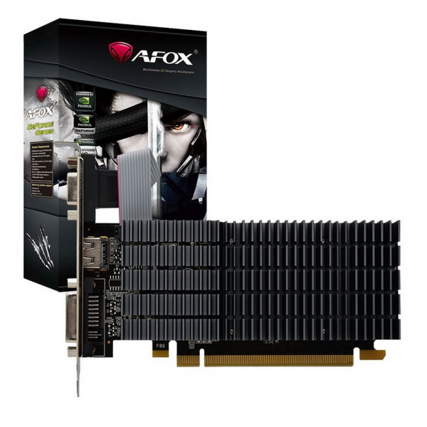Видеокарта Afox GT710 2GB DDR3 64bit DVI HDMI VGA PASSIVE LP RTL {30} (782944)