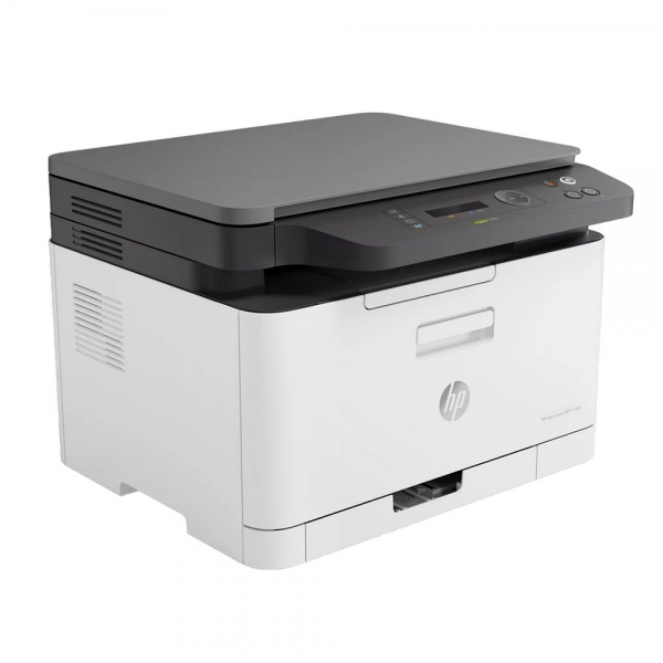 HP Color Laser 178nw А4, МФУ, лазерное, цветное, 18стр/мин, 600dpi, 800МГц, 128Мб, WiFi/AirPrint/USB/Ethernet , 2200стр/картридж, (4ZB96A)(507258)