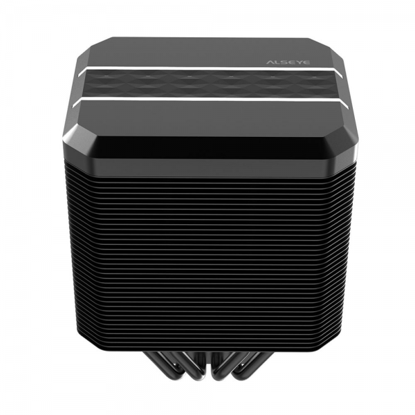 Вентилятор ALSEYE M90 Height 135mm, Univerasl, TDP 180W, 4x6mm heat pipe, FAN 90mm, 800;2400rpm, 28dBA, ARGB, LGA1200/115x, AMD AM4, RTL (874715)