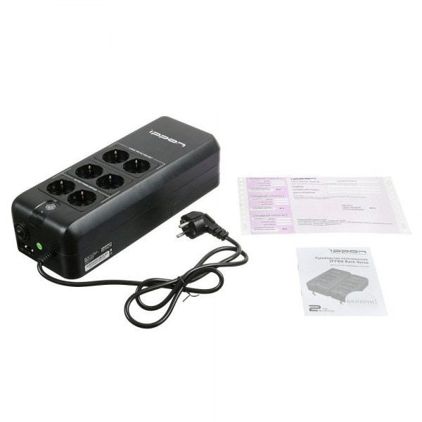 Источник бесперебойного питания Ippon Back Verso 600 Standby 300W/600VA 751617 {6} (700011)
