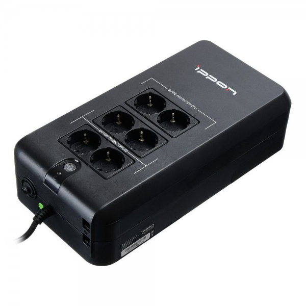 Источник бесперебойного питания Ippon Back Verso 800 Standby 420W/800VA 751623 {4} (300012)