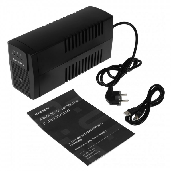 Источник бесперебойного питания Ippon Back Basic 850 Euro Line-interactive 480W/850VA RTL {4} (279420)