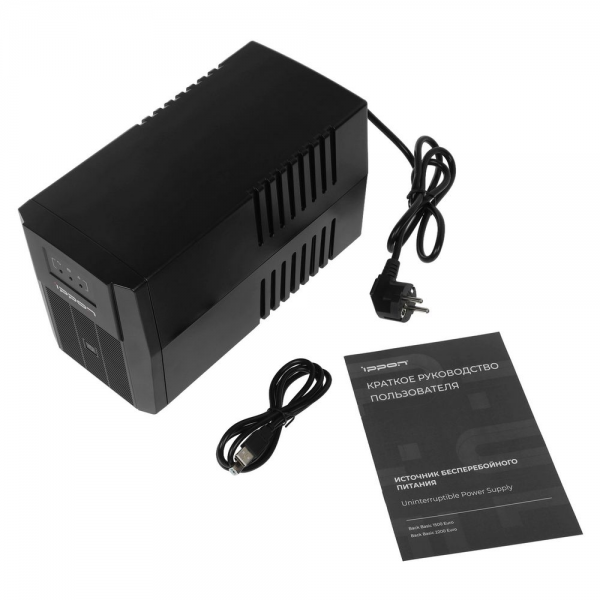 Источник бесперебойного питания Ippon Back Basic 2200 Euro Line-interactive 1320W/2200VA (291498)