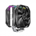 Вентилятор Deepcool AS500 PLUS RTL {6} (727071) (Height 164mm, 6mm x 5pcs, Fan 140mm*2, 500;1200RPM ±10%, < 29.2 dB(A), 4-pin PWM, TDP 220W, Screw, Socket AMD AM4, Intel LGA 2066/2011-v3/2011/1700/1200/115x) {8}