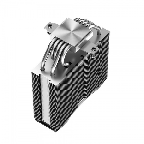 Вентилятор Deepcool AS500 RTL {8} (727064) (Height 164mm, 6mm x 5pcs, Fan 140mm, 500;1200RPM ±10%, < 29.2 dB(A), 4-pin PWM, TDP 220W, Screw, Socket AMD AM4, Intel LGA 2066/2011-v3/2011/1700/1200/115x)