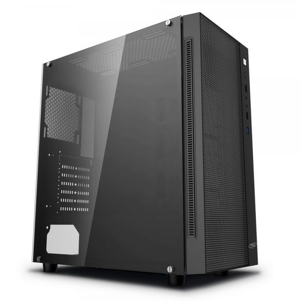 Корпус Deepcool MATREXX 55 MESH DP-ATX-MATREXX55-MESH (714057) E-ATX, CPU Height 165mm, VGA max 370mm, USB 2.0 x 2, «USB 3.0 x 1, Audio x 1, Mic x 1, int. 3.5» x 2 , 2.5» x 4, Ext. 5.25» x 0, 3.5» x 0 (714057)»