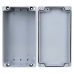 Корпус ACD XG387 Metal case IP65, 200*120*80mm, металлический, 3 отверстия (28 + 28 + 23мм) с резиновыми заглушками, цвет серебристый, совместим с Raspberry Pi 3B, 3B+, 4, Orange Pi {12}