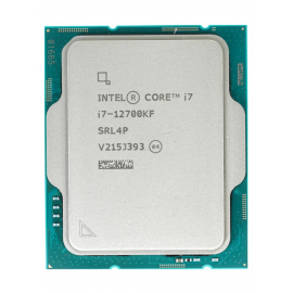 Центральный Процессор Intel Core i7-12700KF OEM (Alder Lake, Intel 7, C12(4EC/8PC)/T20, Base 2,70GHz(EC), Performance 3,60GHz(PC), Turbo 4,90GHz, Max Turbo 5,00GHz, Without Graphics, L2 12Mb, Cache 25Mb, Base TDP 125W, Turbo TDP 190W, w/o cooler, S1700)