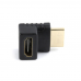 Переходник HDMI <-> HDMI Cablexpert A-HDMI270-FML 19F/19M, угловой соединитель 270 градусов