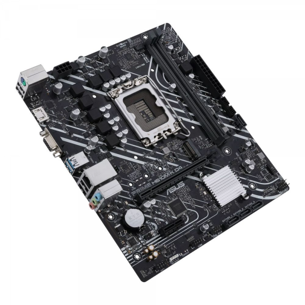 Материнская плата ASUS PRIME H610M-K D4 LGA1700 mATX 2xDDR4 PCIEx16 PCIEx1 M.2 HDMI VGA GLAN (565499)