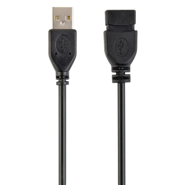Кабель удлинитель USB2.0 Pro Cablexpert CCP-USB2-AMAF-10 AM/AF, 3.0м, экран, черный, пакет (041959)