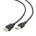 Кабель удлинитель USB2.0 Pro Cablexpert CCP-USB2-AMAF-10 AM/AF, 3.0м, экран, черный, пакет (041959)