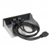 Планка USB Exegate U5H-615, 5,25", 2*USB3.0, черная, металл, подсоед. к MB OEM (127616)