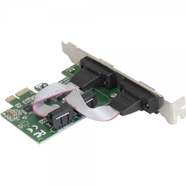 Контроллер Exegate Контроллер ExeGate EXE-307 (PCI-E, 2*COM port) (117266)