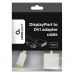 Переходник Cablexpert DisplayPort -> HDMI Cablexpert A-DPM-HDMIF-002-W 20M/19F, белый, пакет (078733)