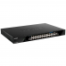 Коммутатор D-Link DGS-1520-28MP/A1A Управляемый L3 стекируемый коммутатор с 20 портами 10/100/1000Base-T, 4 портами 100/1000/2.5GBase-T, 2 портами 10GBase-T и 2 портами 10GBase-X SFP+ (24 порта PoE 802.3af/at, PoE-бюджет 370 Вт