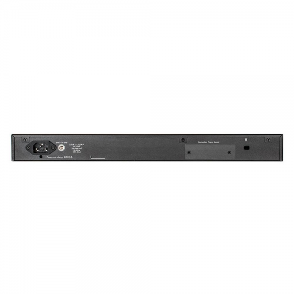 Коммутатор D-Link DGS-1520-28MP/A1A Управляемый L3 стекируемый коммутатор с 20 портами 10/100/1000Base-T, 4 портами 100/1000/2.5GBase-T, 2 портами 10GBase-T и 2 портами 10GBase-X SFP+ (24 порта PoE 802.3af/at, PoE-бюджет 370 Вт