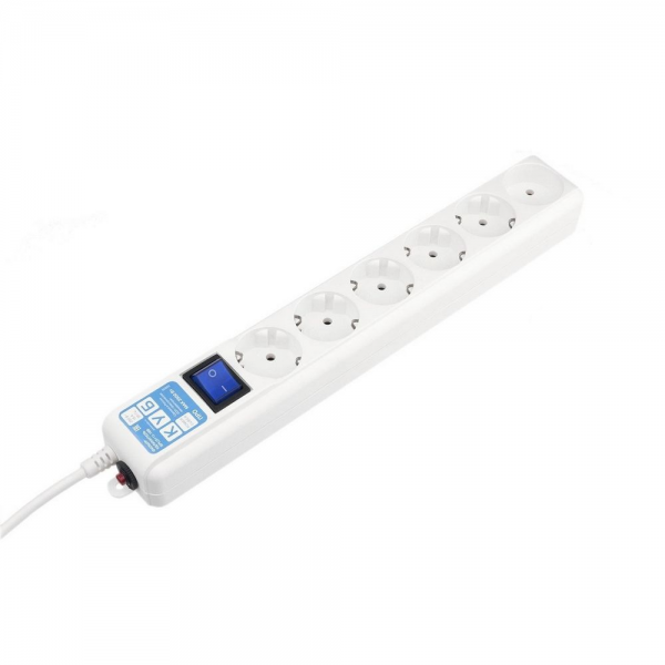 Фильтр-удлинитель Power Cube PRO SPL(5+1)-16B-P-5M 5,0 м, LC контур, 16А/3,5кВт (206516) {20}