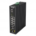 Коммутатор D-Link DIS-200G-12PS/A2A Промышленный управляемый L2 коммутатор с 10 портами 10/100/1000Base-T и 2 портами 1000Base-X SFP (8 портов PoE 802.3af/at, PoE-бюджет до 240 Вт) (464560)