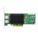 Сетевой адаптер Lr-Link LRES1012PT PCIe v3.0 x8 2*RJ45 10G NIC Card на базе Intel X710