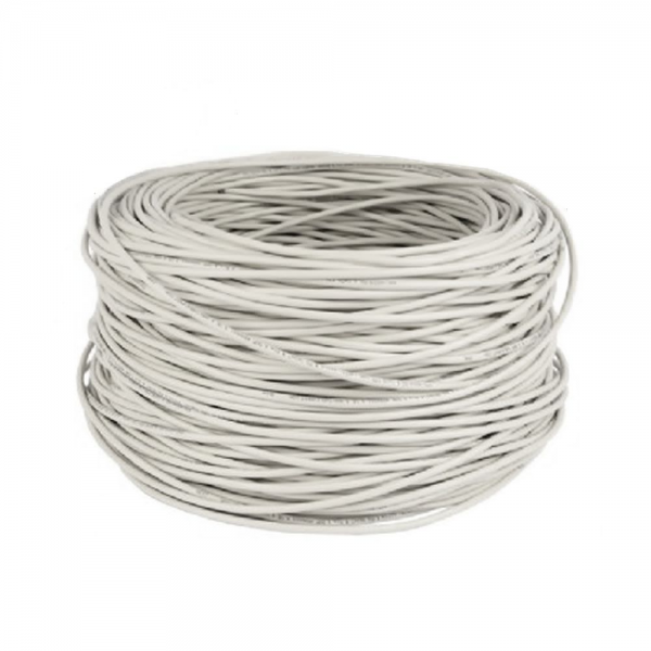 Кабель Cablexpert UPC-5004E-SOL UTP5e, 4 пары, 0.48 мм, CCA, однож., 305 м, серый (050630)