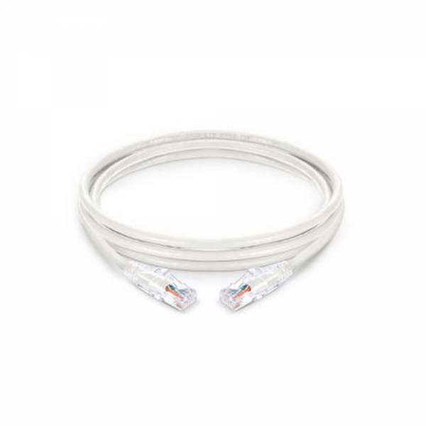 Патч-корд ACD-LPU5C-50W Cat5e UTP 24AWG 4Pair, 7/0.18мм CU Белый, 5.0м