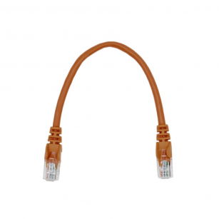 Патч-корд ACD-LPU6Z-5DN  Cat6 UTP 26AWG 4Pair, CU, LSZH, Коричневый, 0.5м