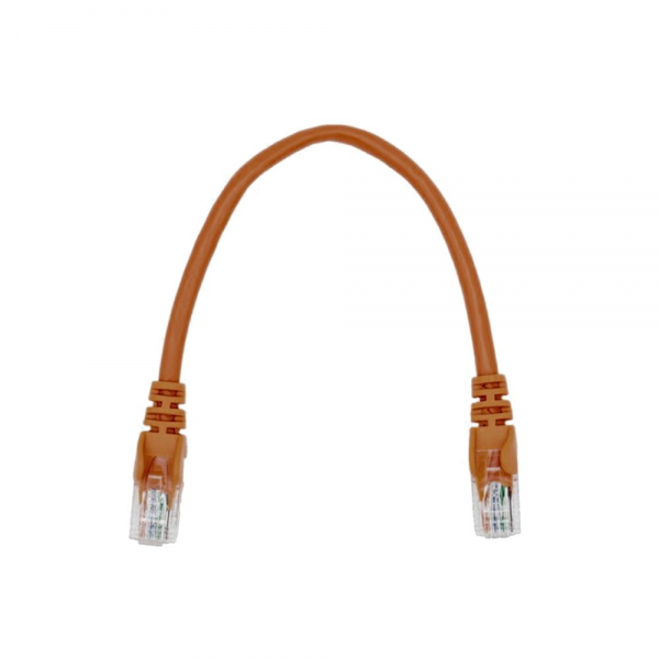 Патч-корд ACD-LPU6Z-5DN Cat6 UTP 26AWG 4Pair, CU, LSZH, Коричневый, 0.5м