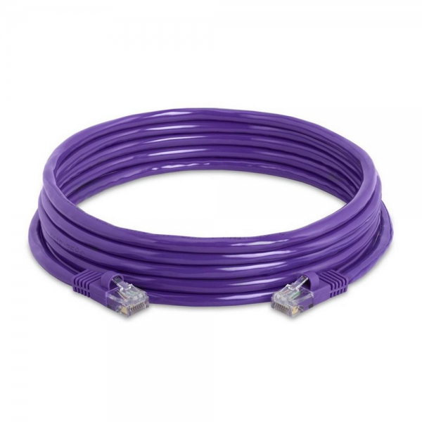 Патч-корд ACD-LPS6AZ-75P| Cat6a SSTP 26AWG 4Pair, CU, LSZH, Пурпурный, 7.5м
