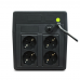 Источник бесперебойного питания Powerman Back Pro 1050 Shuko Line-interactive 600W/1050VA (530183)