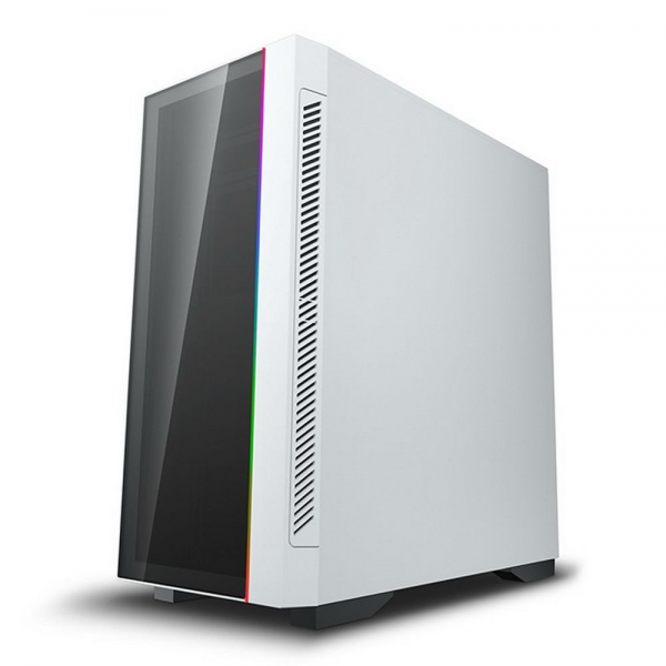 Корпус Deepcool MATREXX 55 V3 ADD-RGB WH 3F White, E-ATX, CPU Height 160mm, VGA max 370mm, USB 2.0 x 2, USB 3.0 x 1, Audio x 1, Mic x 1, int. 3.5"/2.5" x 2 , 2.5" x 2+2, Ext. 5.25" x 0