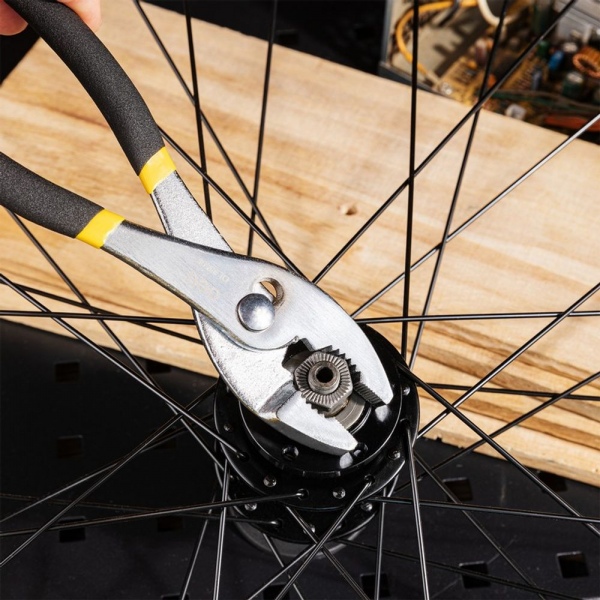 Пассатижи переставные двухдиапазонные Deli DL25508 200мм, прорезиненная двухкомпонентная ручка