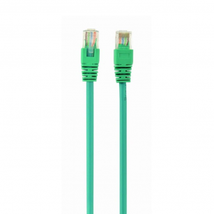 Кабель Cablexpert Патч-корд UTP PP12-0.5M/G кат.5e, 0.5м, литой, многожильный (зелёный)