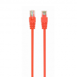Кабель Cablexpert Патч-корд UTP  PP12-0.5M/O кат.5e, 0.5м, литой, многожильный (оранжевый)