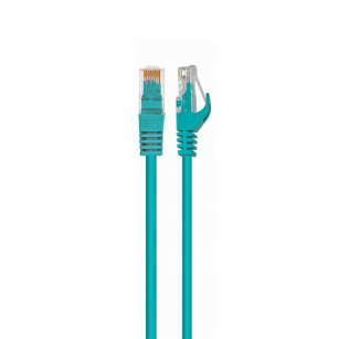 Патч-корд UTP Cablexpert PP6U-0.5M/G кат.6, 0.5м, литой, многожильный (зелёный)
