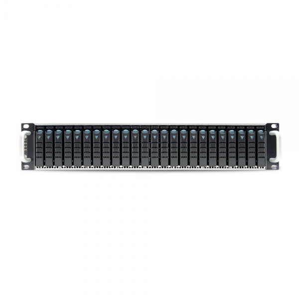 Корпус AIC J2024-02-03X_XJ1-20242-07 J2024-02, 2U, 24xSATA/SAS HS 2,5" bay, hot swap JBOD, 2xSAS 12G expander with 3xSFF-8644, 2xBMC, 549W 1+1 redundant 80+ Platinum, w/o rails, w/o bezel